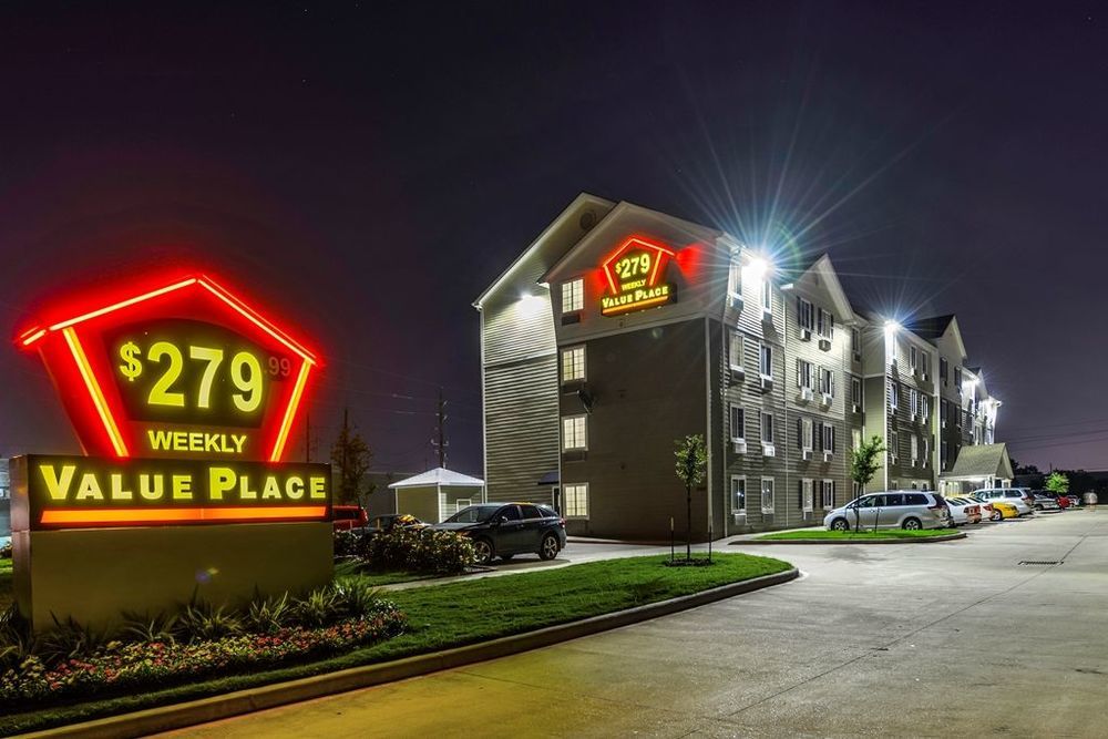 Woodspring Suites Houston Westchase Exterior foto